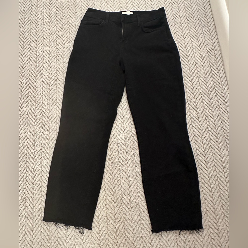 L’Agence straight leg jeans